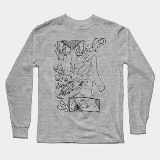 The First Clash (Black Outline) Long Sleeve T-Shirt